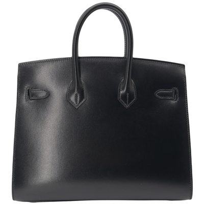 Hermès Birkin Sellier 25 Black Box Calf PHW