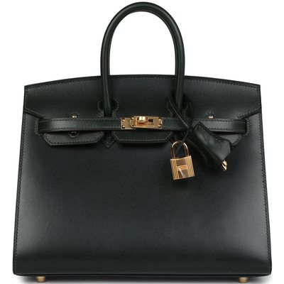 Hermès Birkin Sellier 25 Vert Fonce Box GHW