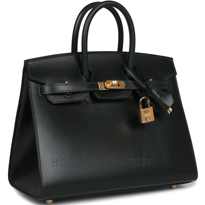 Hermès Birkin Sellier 25 Vert Fonce Box GHW