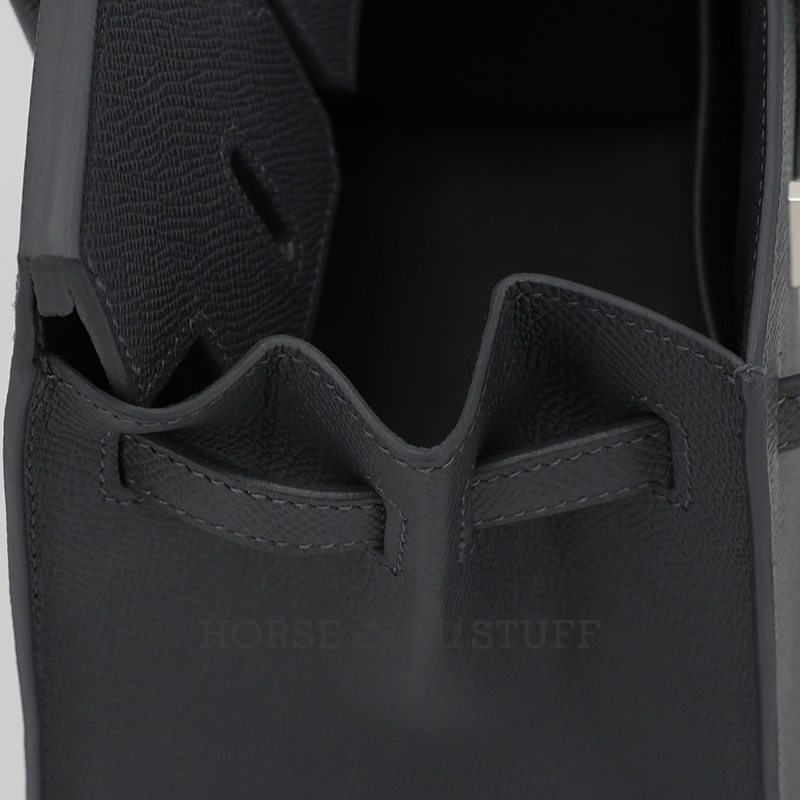 Hermès Birkin Sellier 25 Ardoise Epsom Electrum HW