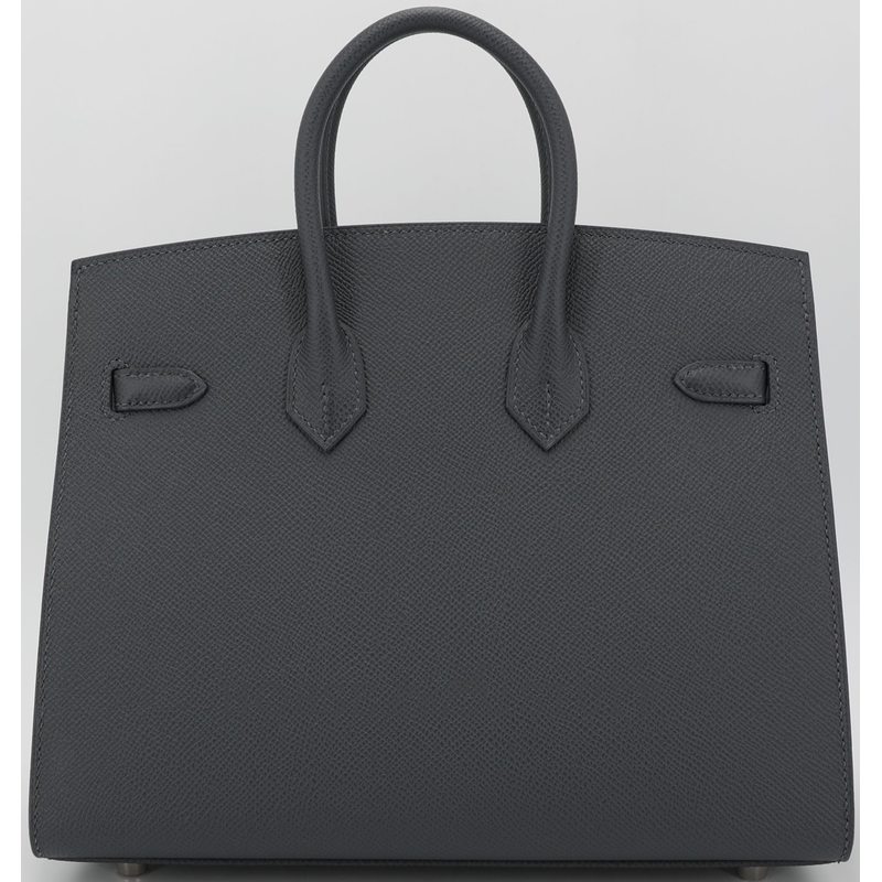 Hermès Birkin Sellier 25 Ardoise Epsom Electrum HW