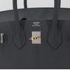 Hermès Birkin Sellier 25 Ardoise Epsom Electrum HW