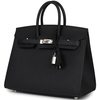 Hermès Birkin Sellier 25 Black Epsom Electrum HW