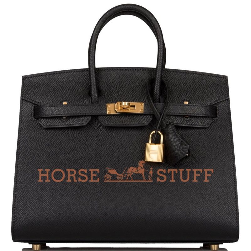 Hermès Birkin Sellier 25 Black Epsom GHW