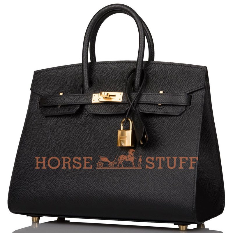 Hermès Birkin Sellier 25 Black Epsom GHW