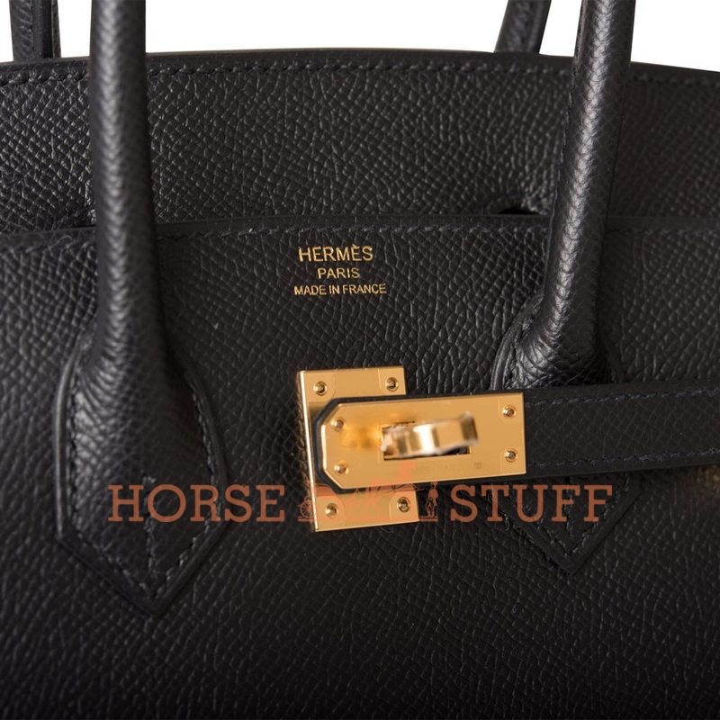 Hermès Birkin Sellier 25 Black Epsom GHW