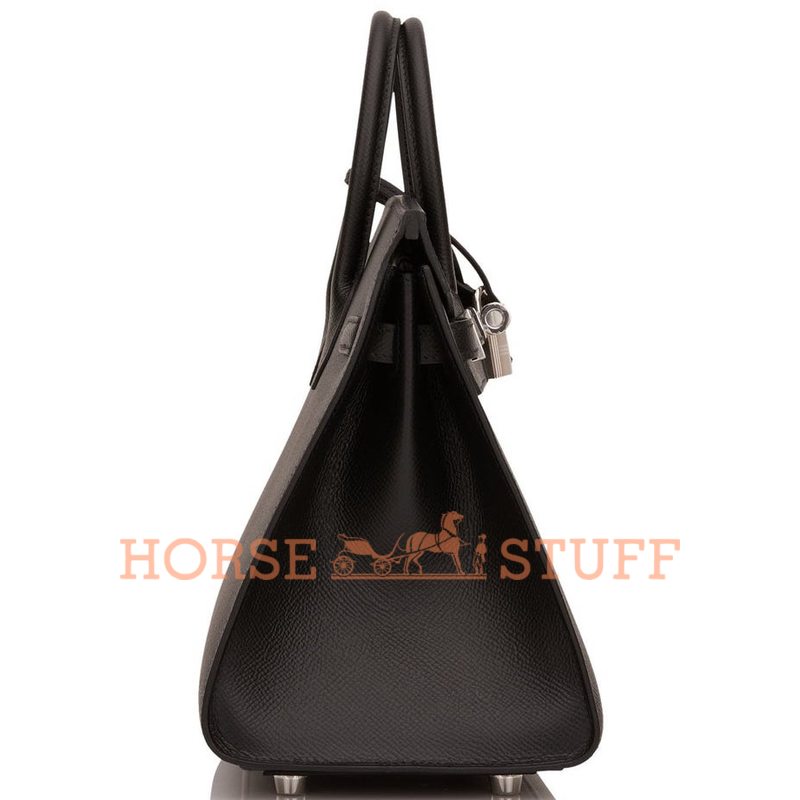 Hermès Birkin Sellier 25 Black Epsom PHW