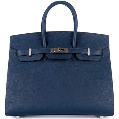 Hermès Birkin Sellier 25 Bleu de Prusse Epsom PHW