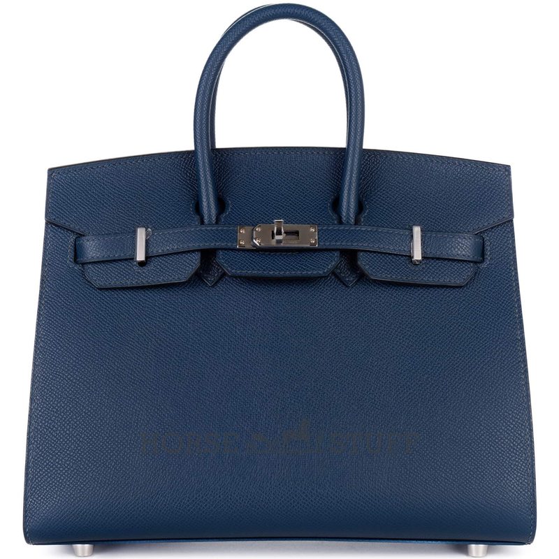 Hermès Birkin Sellier 25 Black Epsom PHW