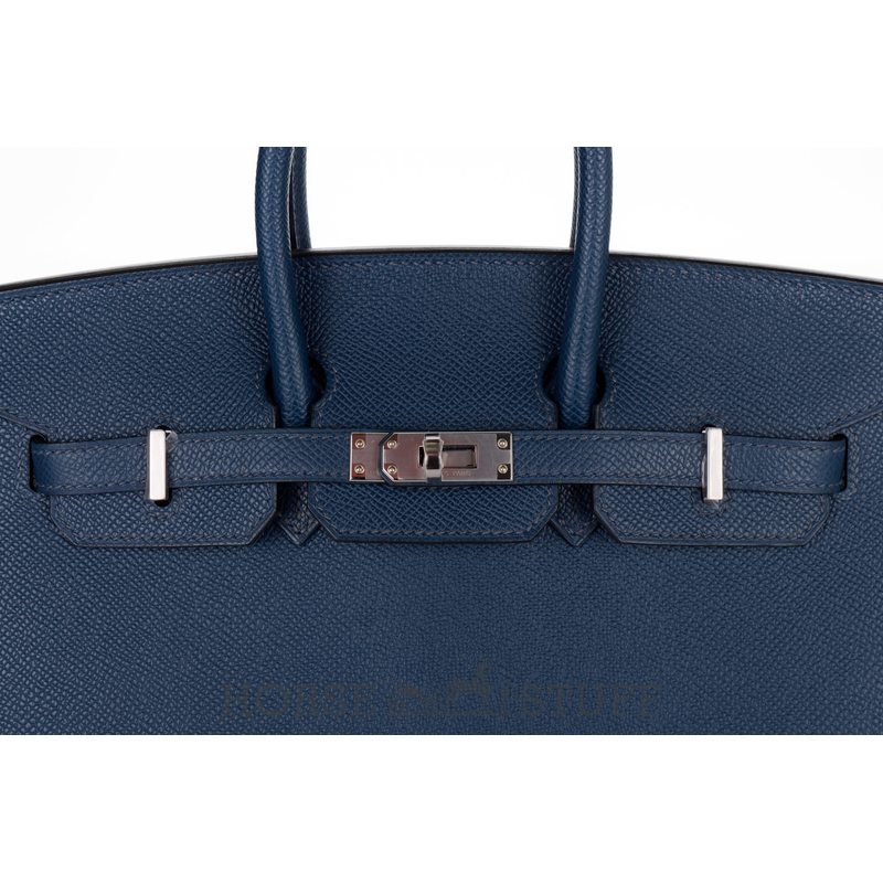 Hermès Birkin Sellier 25 Black Epsom PHW
