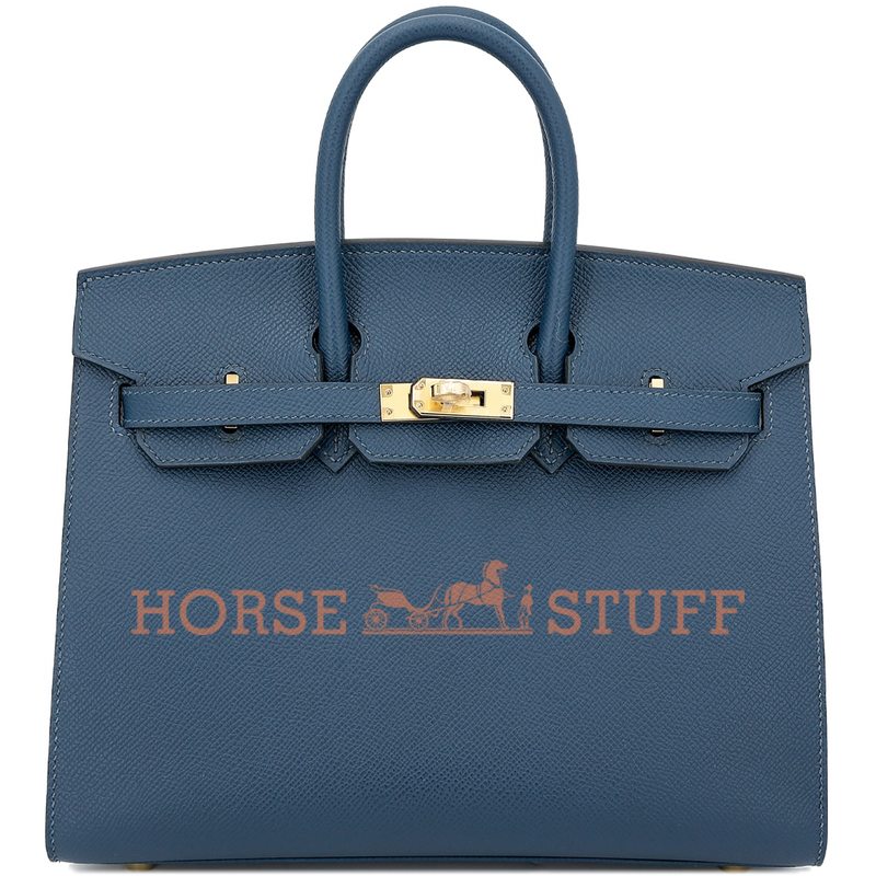 Hermès Birkin Sellier 25 Blue de Prusse Epsom GHW