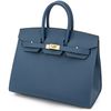 Hermès Birkin Sellier 25 Blue de Prusse Epsom GHW