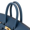 Hermès Birkin Sellier 25 Blue de Prusse Epsom GHW