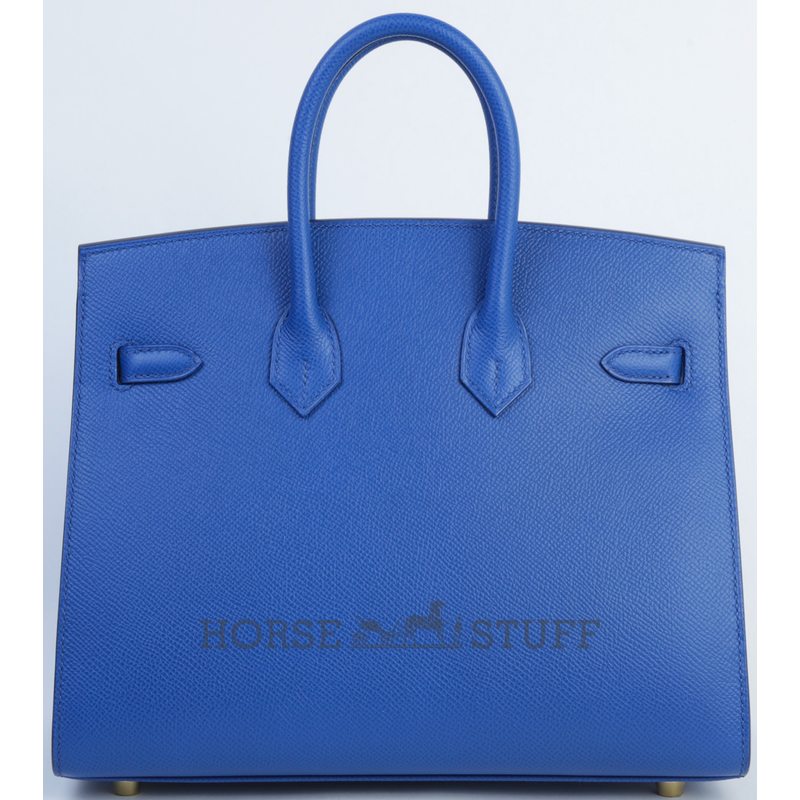 Hermès Birkin Sellier 25 Blue France Epsom GHW