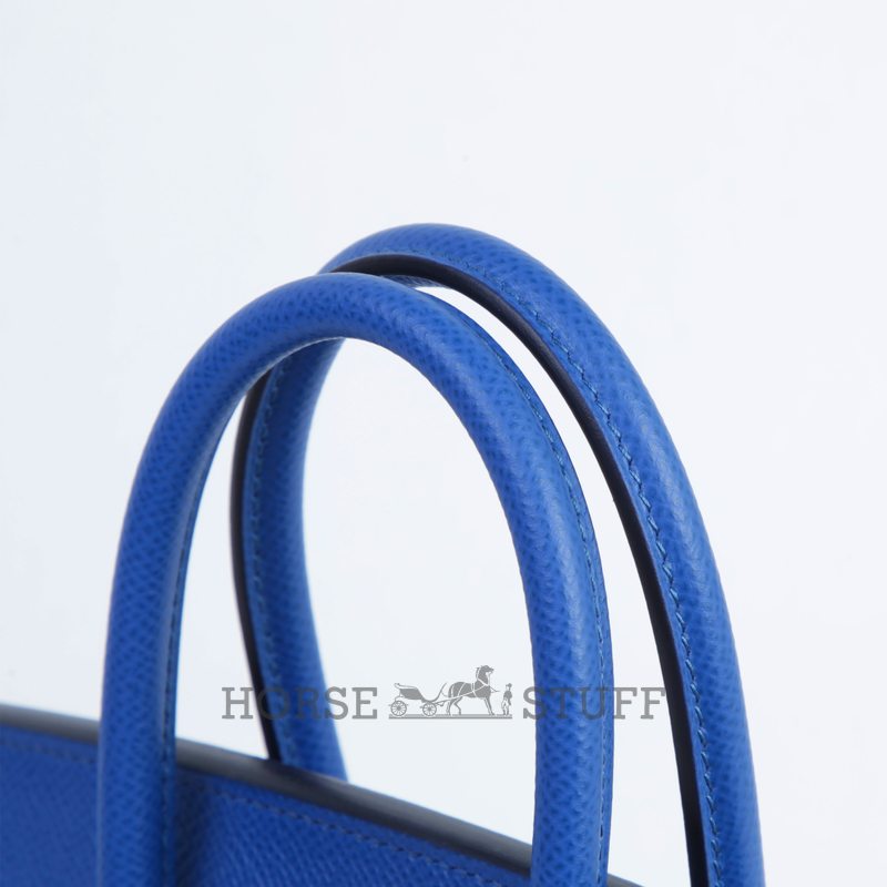 Hermès Birkin Sellier 25 Blue France Epsom GHW