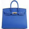 Hermès Birkin Sellier 25 Blue France Epsom GHW