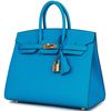 Hermès Birkin Sellier 25 Blue Frida Epsom GHW