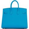 Hermès Birkin Sellier 25 Blue Frida Epsom GHW