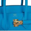 Hermès Birkin Sellier 25 Blue Frida Epsom GHW