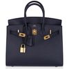 Hermès Birkin Sellier 25 Blue Indigo Epsom GHW