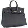 Hermès Birkin Sellier 25 Black Epsom PHW