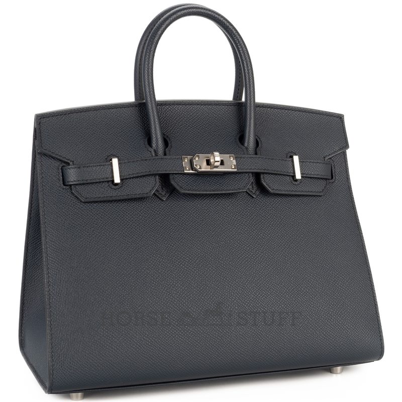 Hermès Birkin Sellier 25 Black Epsom PHW