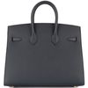 Hermès Birkin Sellier 25 Black Epsom PHW