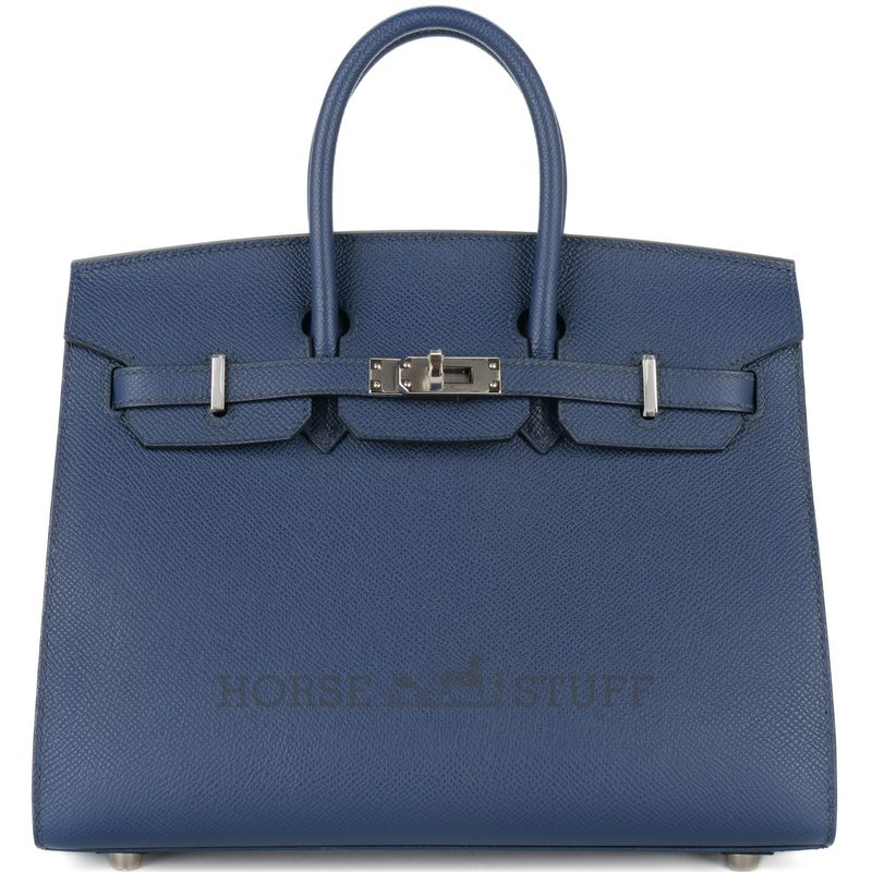 Hermès Birkin Sellier 25 Black Epsom PHW