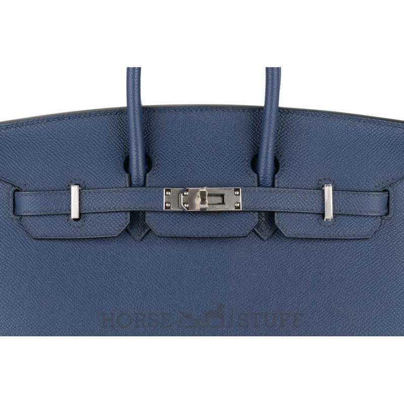 Hermès Birkin Sellier 25 Black Epsom PHW