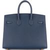 Hermès Birkin Sellier 25 Black Epsom PHW