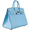 Hermès Birkin Sellier 25 Celeste Epsom GHW