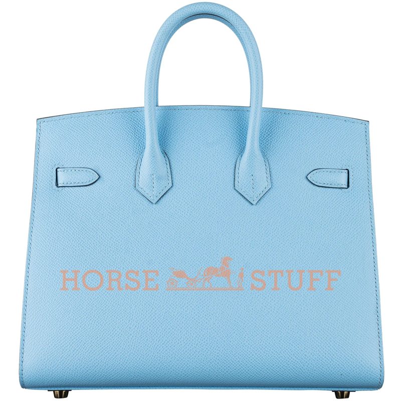 Hermès Birkin Sellier 25 Celeste Epsom GHW