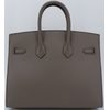 Hermès Birkin Sellier 25 Etain Epsom GHW