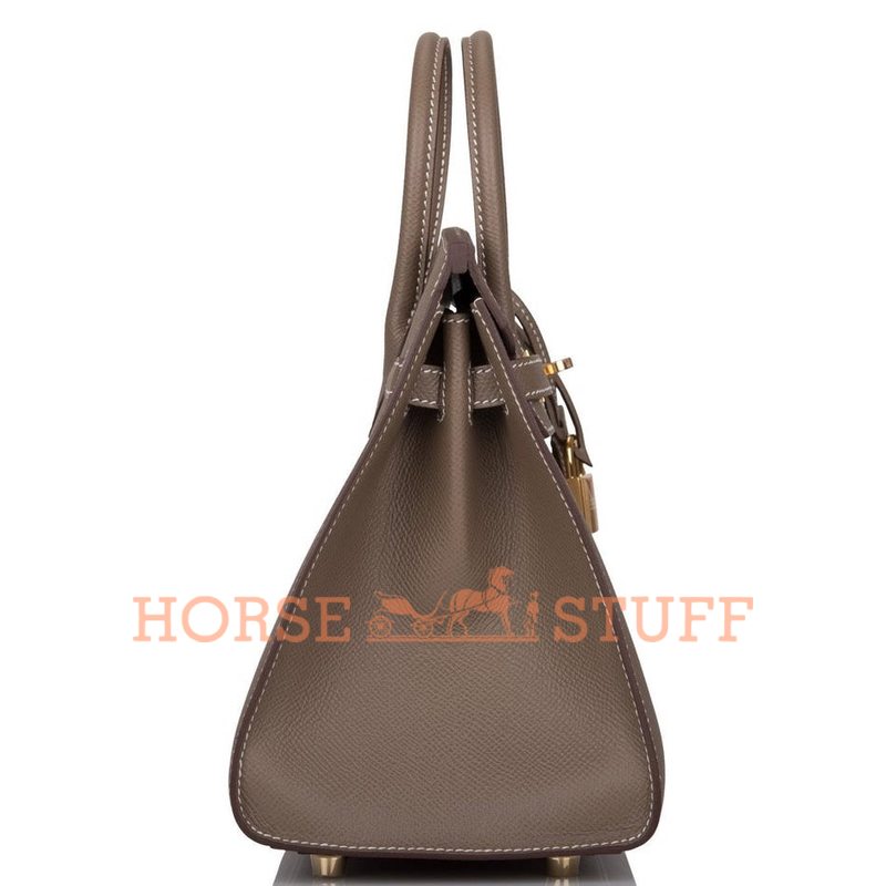 Hermès Birkin Sellier 25 Etoupe Epsom GHW