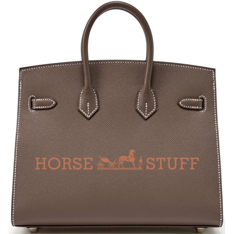 Hermès Birkin Sellier 25 Etoupe Epsom PHW