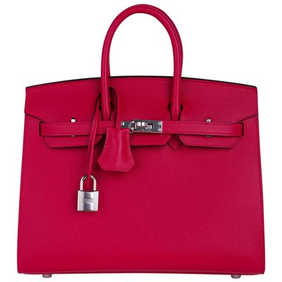 Hermès Birkin Sellier 25 Framboise Epsom PHW