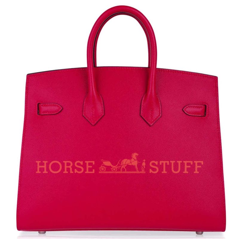 Hermès Birkin Sellier 25 Framboise Epsom PHW