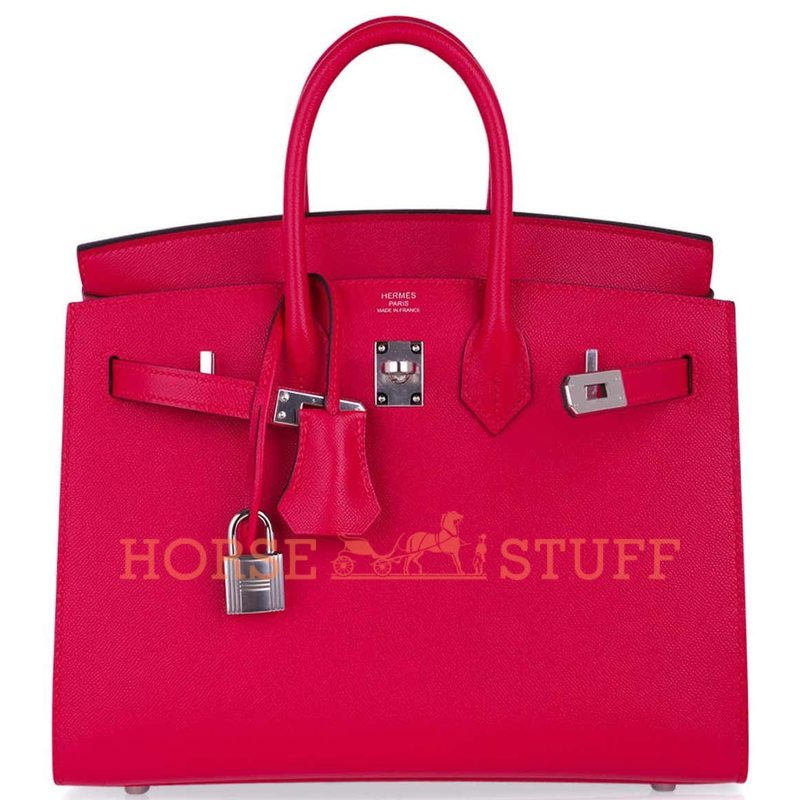 Hermès Birkin Sellier 25 Framboise Epsom PHW