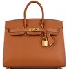 Hermès Birkin Sellier 25 Gold Epsom GHW