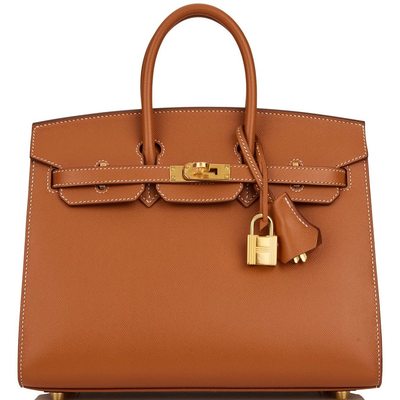 Hermès Birkin Sellier 25 Gold Epsom GHW