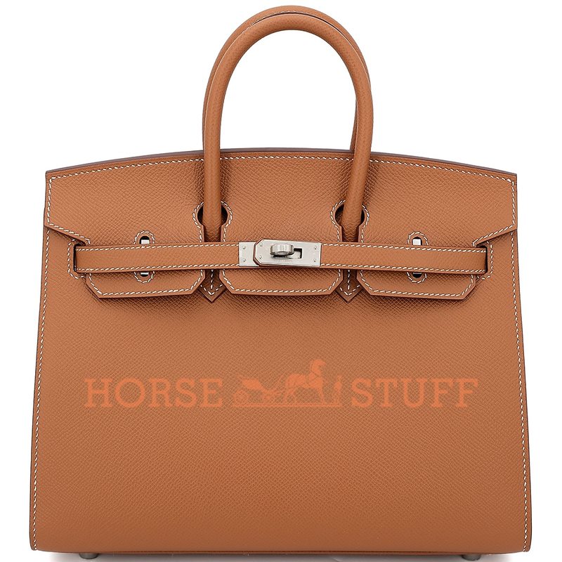 Hermès Birkin Sellier 25 Gold Epsom PHW