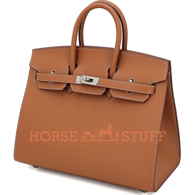 Hermès Birkin Sellier 25 Gold Epsom PHW