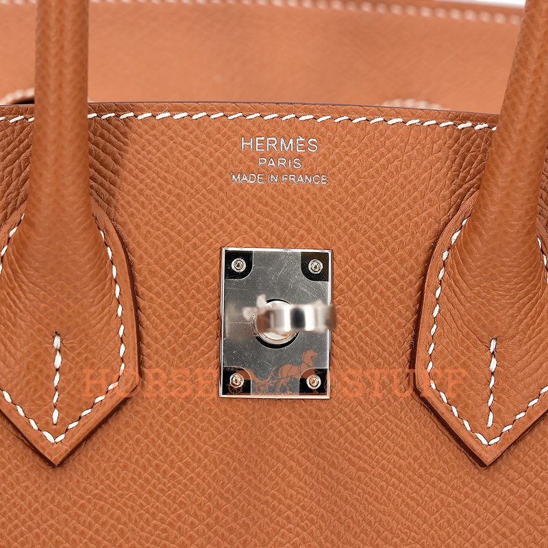 Hermès Birkin Sellier 25 Gold Epsom PHW