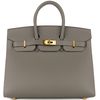 Hermès Birkin Sellier 25 Black Epsom PHW