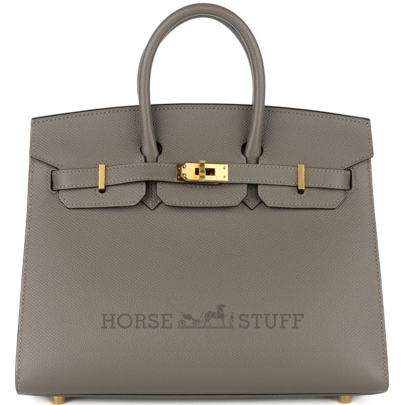 Hermès Birkin Sellier 25 Black Epsom PHW
