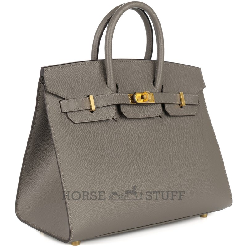 Hermès Birkin Sellier 25 Black Epsom PHW