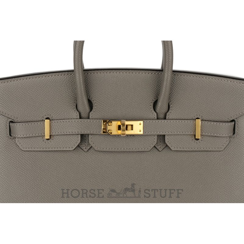 Hermès Birkin Sellier 25 Black Epsom PHW