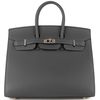 Hermès Birkin Sellier 25 Black Epsom PHW