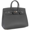 Hermès Birkin Sellier 25 Black Epsom PHW