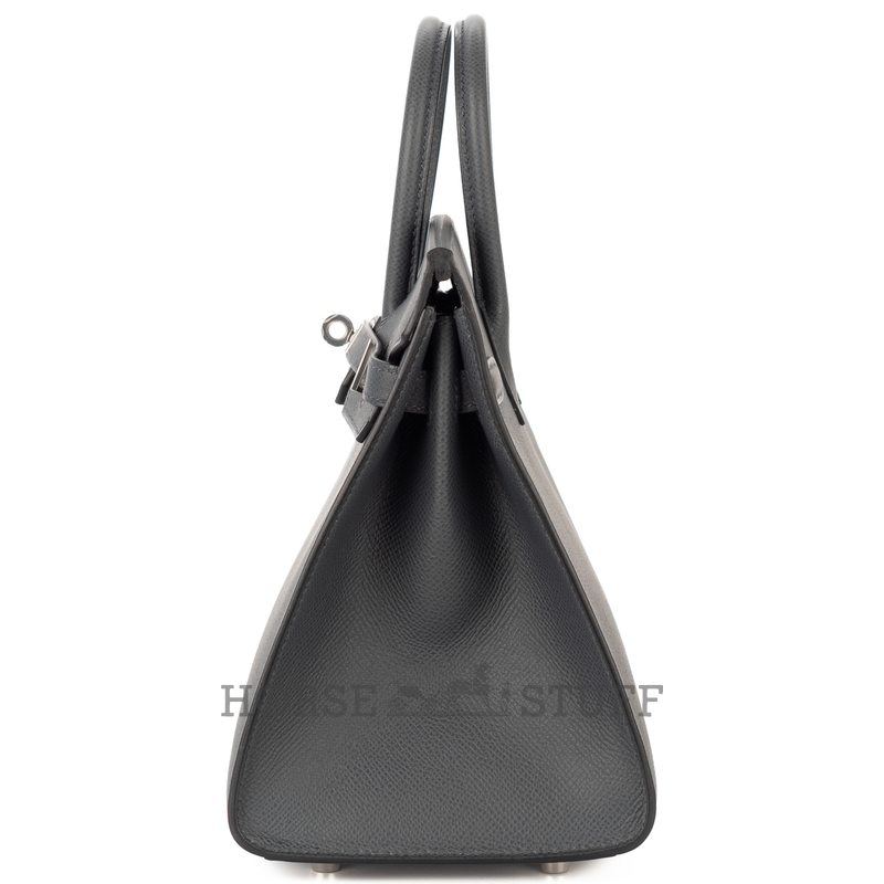 Hermès Birkin Sellier 25 Black Epsom PHW